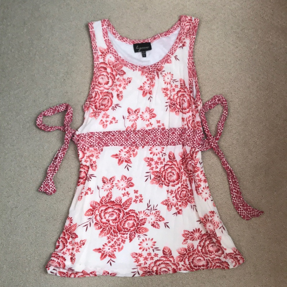 Tunic Tie Back Tank